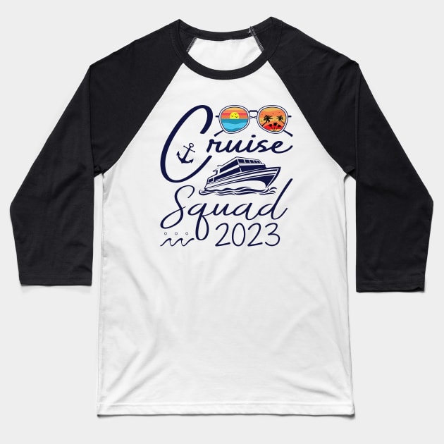 Cruise Squad Birthday Party Tee Cruise Squad 2023 Baseball T-Shirt by Sowrav